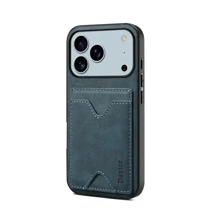 Denior D06 PU Back Cover Card Slot Holder Phone Case Denior