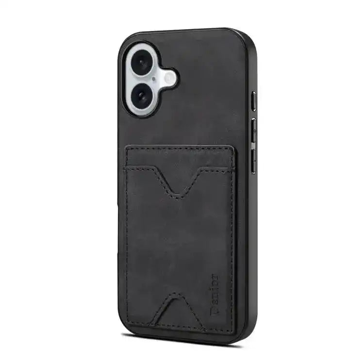 Denior D06 PU Back Cover Card Slot Holder Phone Case Denior