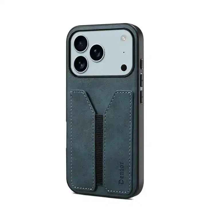 Denior D07 DV Elastic Card Slot PU Back Cover Phone Case