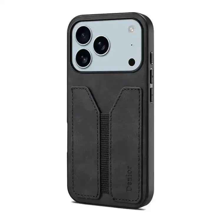 Denior D07 DV Elastic Card Slot PU Back Cover Phone Case