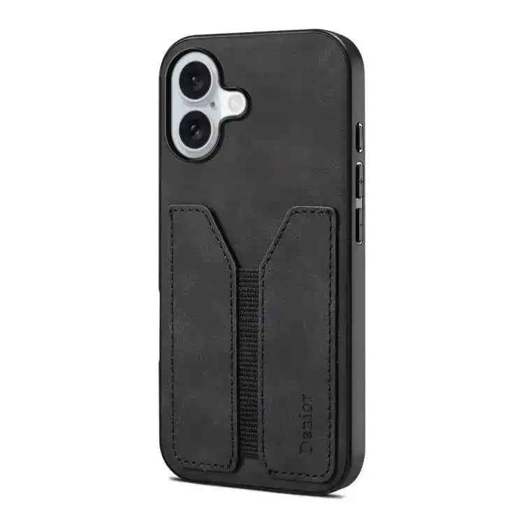 Denior D07 DV Elastic Card Slot PU Back Cover Phone Case