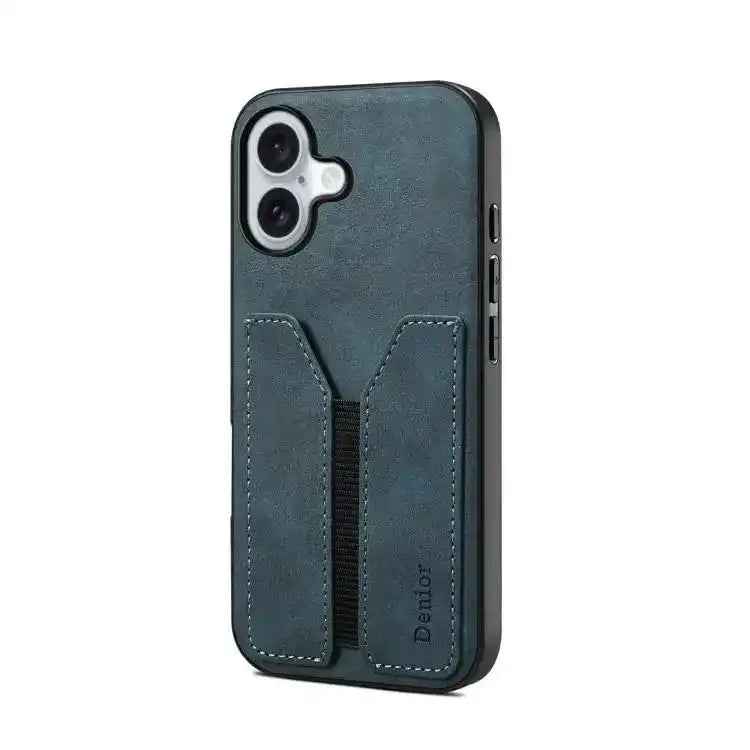 Denior D07 DV Elastic Card Slot PU Back Cover Phone Case