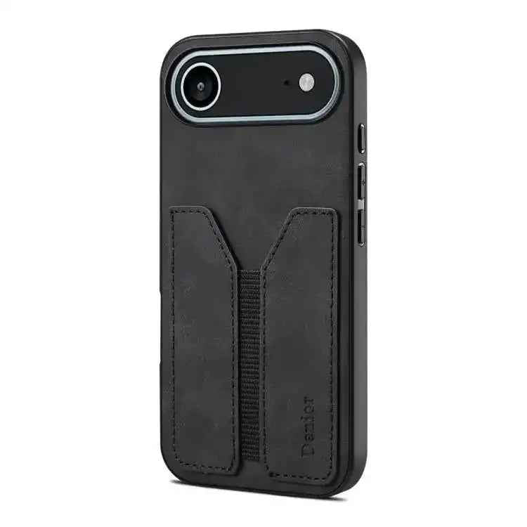 Denior D07 DV Elastic Card Slot PU Back Cover Phone Case