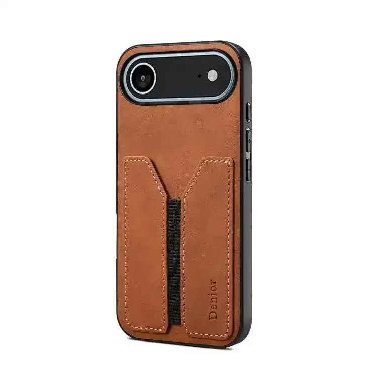 Denior D07 DV Elastic Card Slot PU Back Cover Phone Case