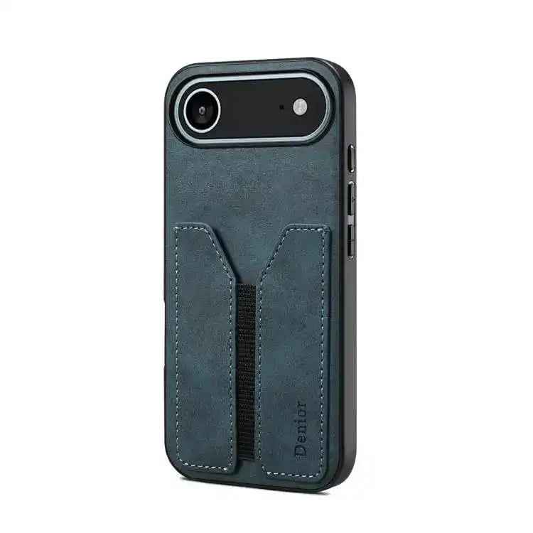 Denior D07 DV Elastic Card Slot PU Back Cover Phone Case