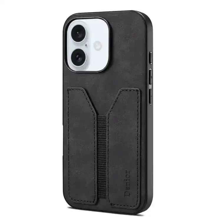 Denior D07 DV Elastic Card Slot PU Back Cover Phone Case