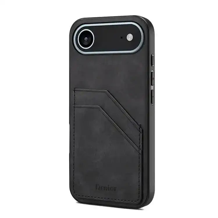Denior D09 PU Dual Card Slot Back Cover Phone Case Denior