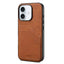 Denior D09 PU Dual Card Slot Back Cover Phone Case Denior