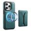 Denior D17 Skin Feel MagSafe Detachable Card Slot Phone Case Denior