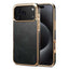Denior Oil Wax Leather Electroplating Phone Case Denior