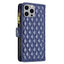 Diamond Lattice Zipper Wallet Leather Flip Phone Case MyMobile