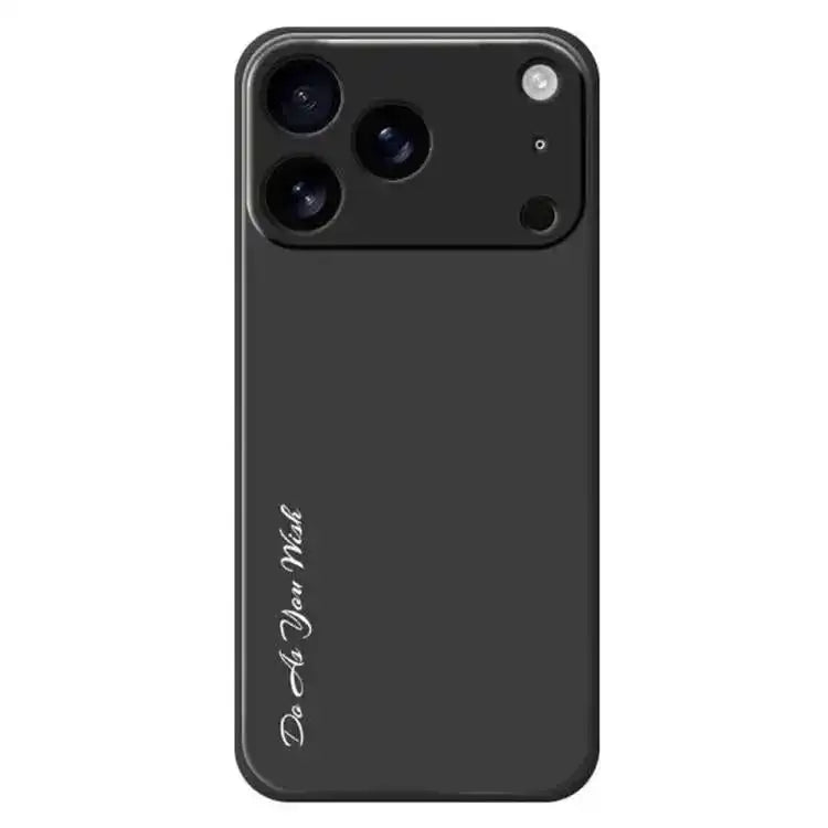 Do As You Wish A1440 Fine Hole Straight Edge Silicone Phone Case Do As You Wish