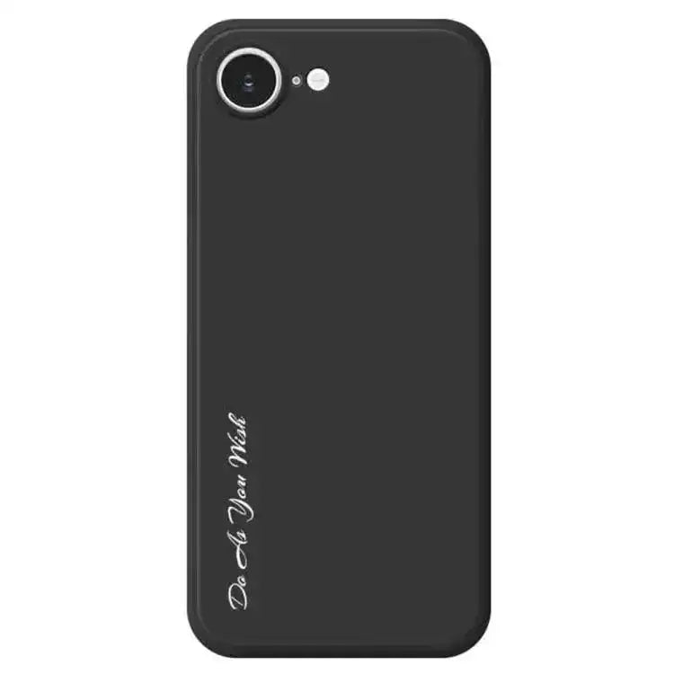 Do As You Wish A1440 Fine Hole Straight Edge Silicone Phone Case Do As You Wish