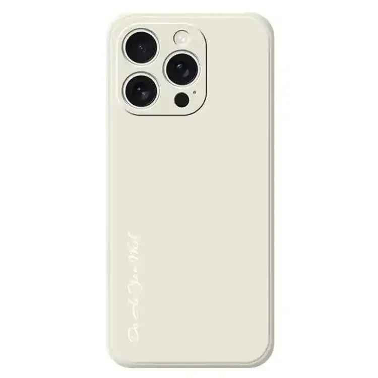 Do As You Wish A1440 Fine Hole Straight Edge Silicone Phone Case