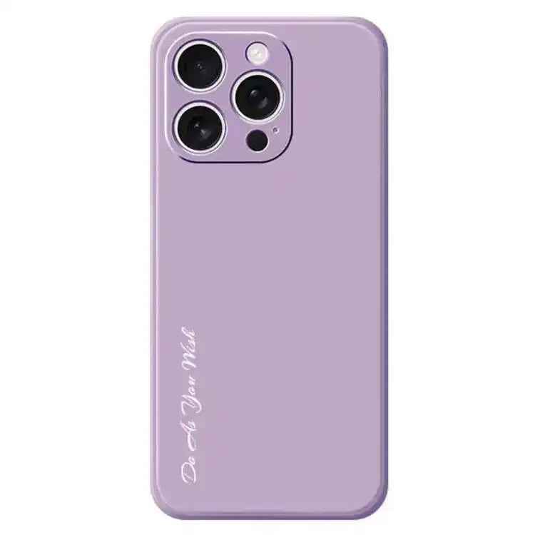 Do As You Wish A1440 Fine Hole Straight Edge Silicone Phone Case