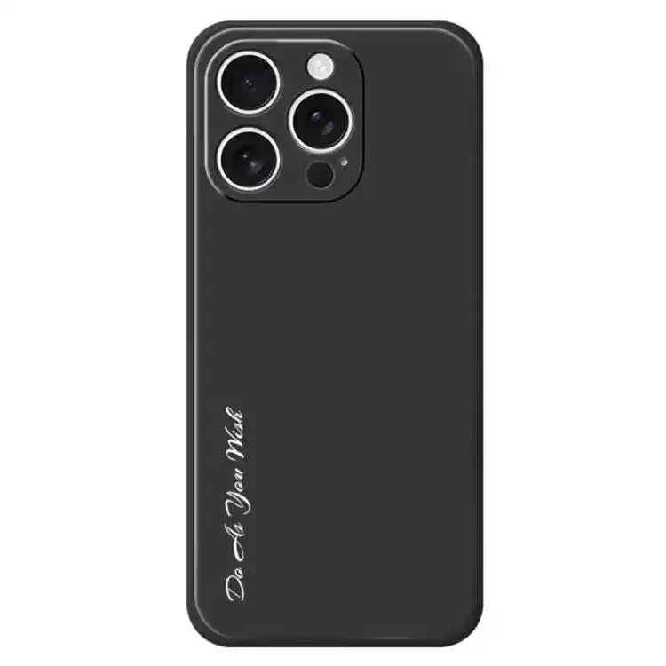 Do As You Wish A1440 Fine Hole Straight Edge Silicone Phone Case