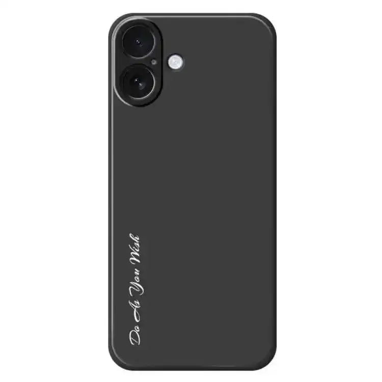 Do As You Wish A1440 Fine Hole Straight Edge Silicone Phone Case Do As You Wish