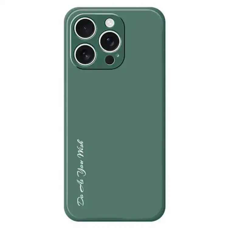 Do As You Wish A1440 Fine Hole Straight Edge Silicone Phone Case