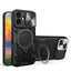 CD Texture Sliding Camshield Magnetic Holder Phone Case