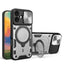CD Texture Sliding Camshield Magnetic Holder Phone Case