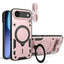 CD Texture Sliding Camshield Magnetic Holder Phone Case