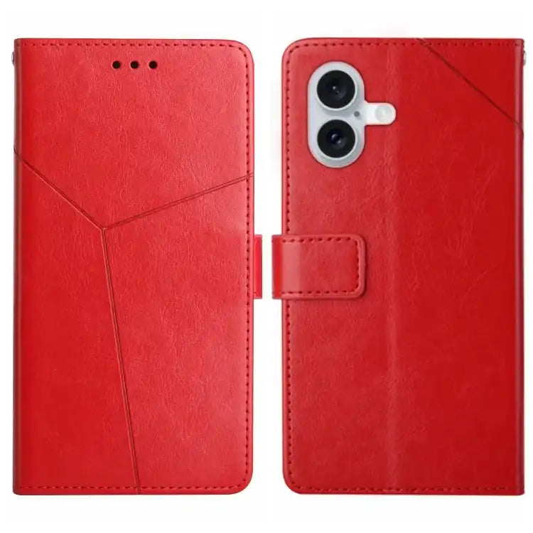 HT01 Y-shaped Pattern Flip Leather Phone Case