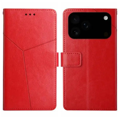 HT01 Y-shaped Pattern Flip Leather Phone Case MyMobile