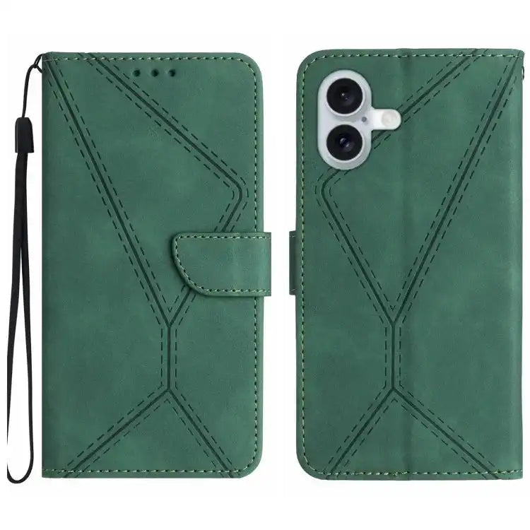 Stitching Embossed Leather Phone Case MyMobile