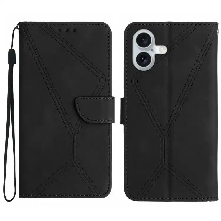 Stitching Embossed Leather Phone Case MyMobile