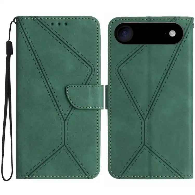 Stitching Embossed Leather Phone Case