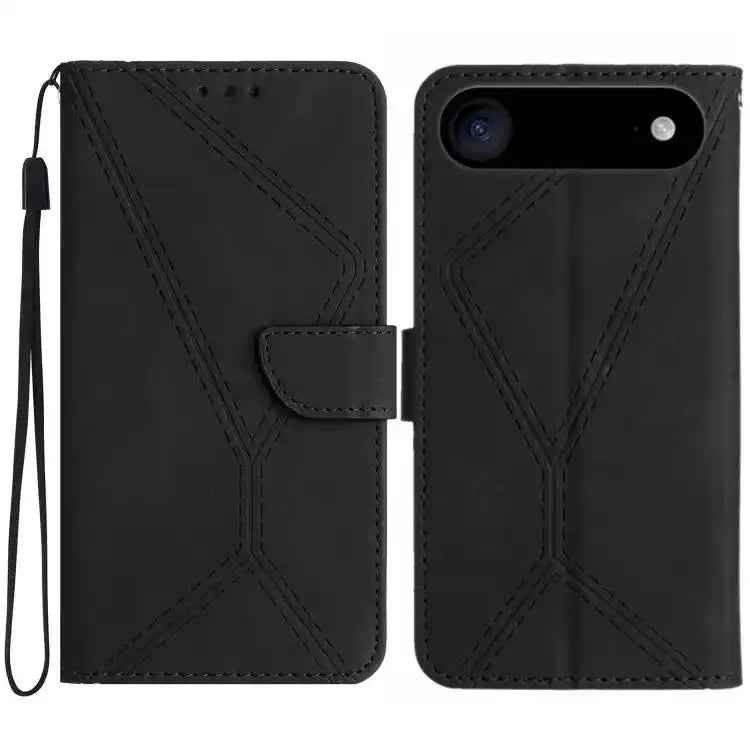 Stitching Embossed Leather Phone Case