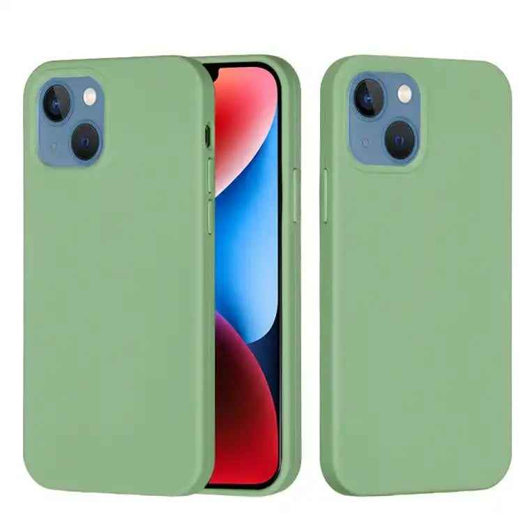 Solid Color Silicone Phone Case