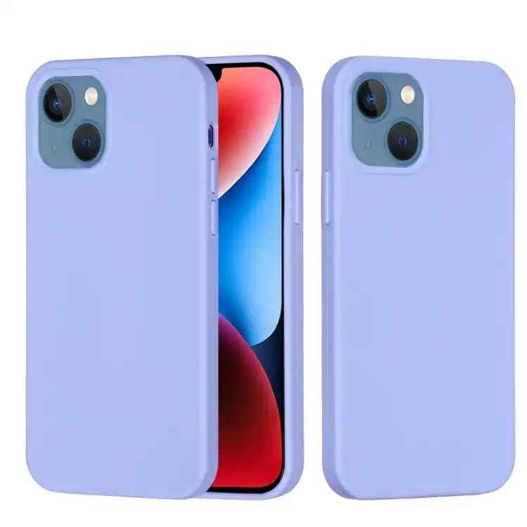Solid Color Silicone Phone Case