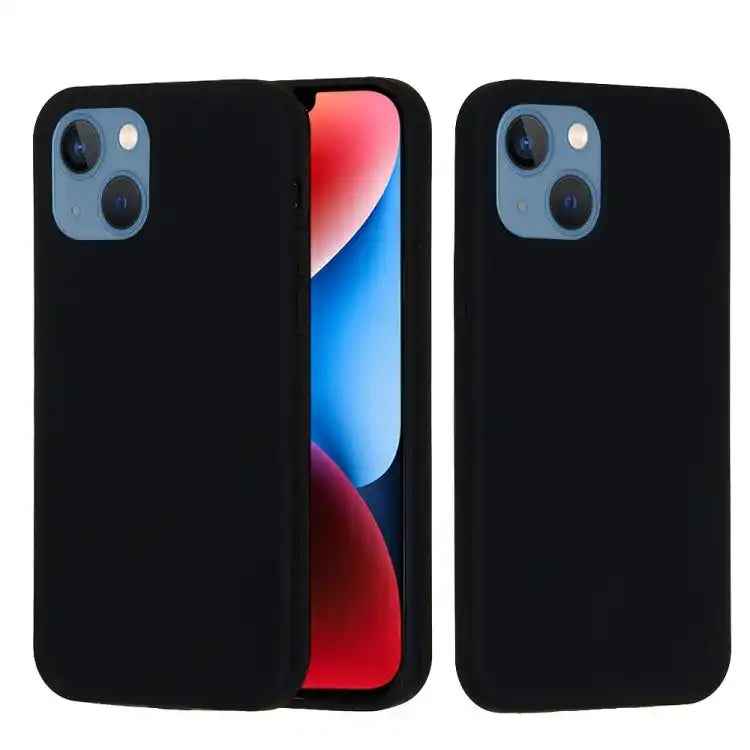 Solid Color Silicone Phone Case