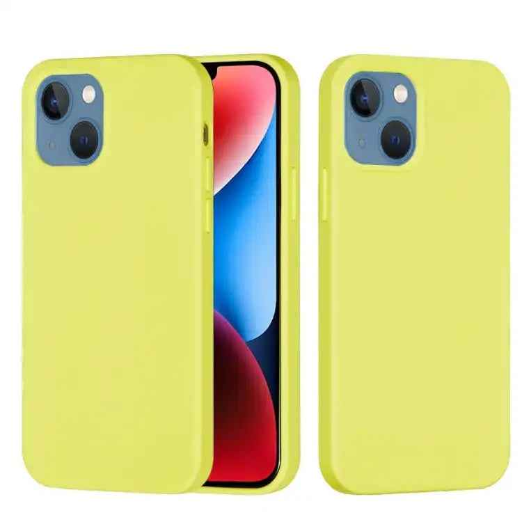 Solid Color Silicone Phone Case