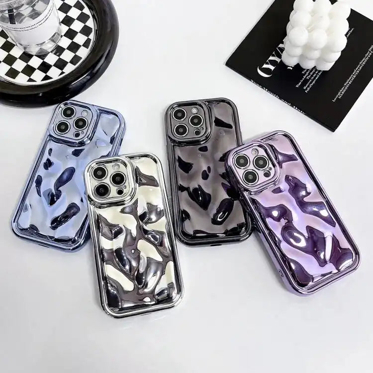 Electroplating Meteorite Texture TPU Phone Case MyMobile