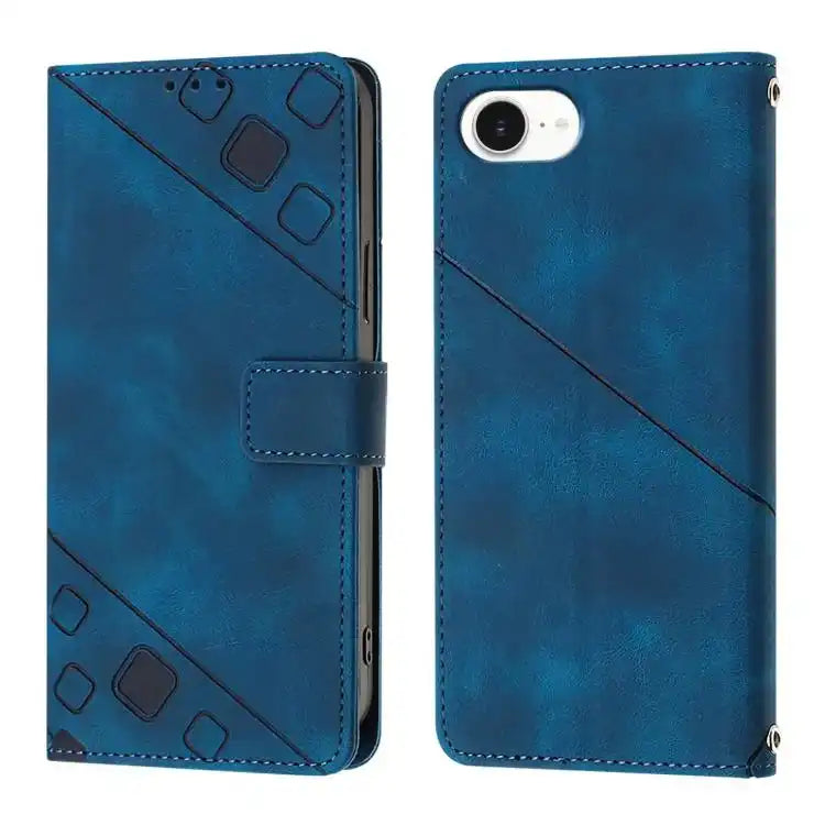 Skin-feel Embossed Leather Phone Case MyMobile