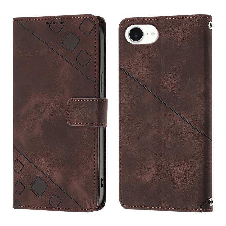 Skin-feel Embossed Leather Phone Case MyMobile