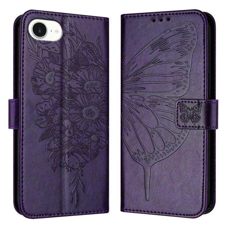 Embossed Butterfly Leather Phone Case MyMobile