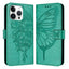 Embossed Butterfly Leather Phone Case MyMobile