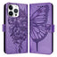 Embossed Butterfly Leather Phone Case MyMobile