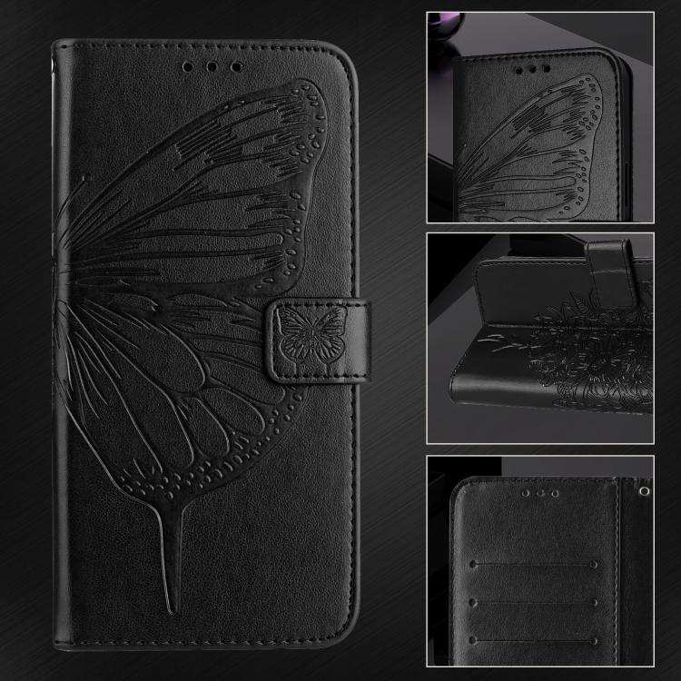Embossed Butterfly Leather Phone Case MyMobile