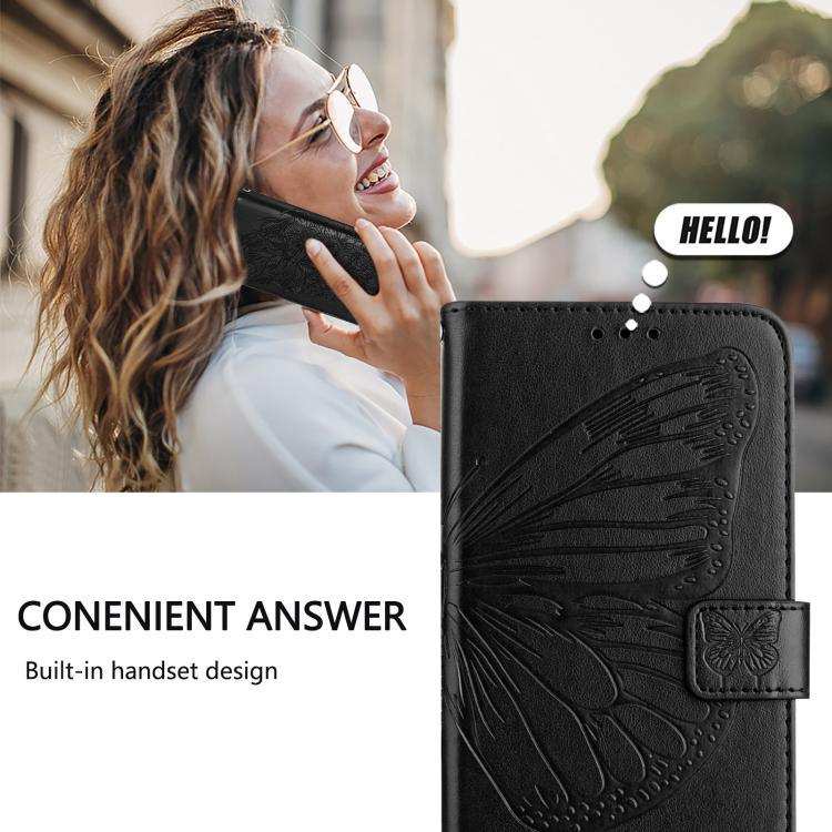Embossed Butterfly Leather Phone Case MyMobile