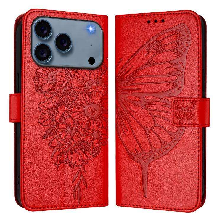 Embossed Butterfly Leather Phone Case MyMobile