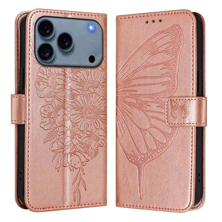 Embossed Butterfly Leather Phone Case MyMobile