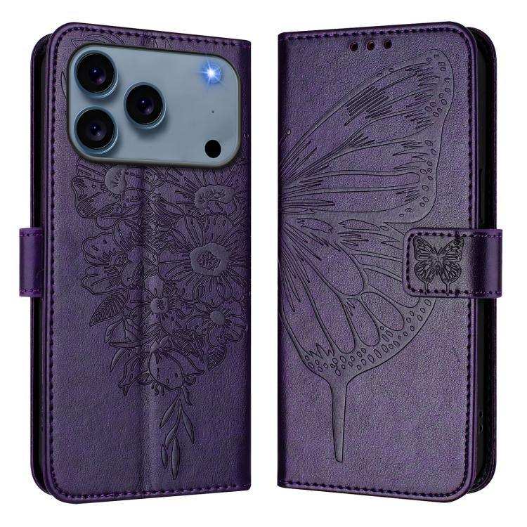 Embossed Butterfly Leather Phone Case MyMobile