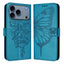Embossed Butterfly Leather Phone Case MyMobile