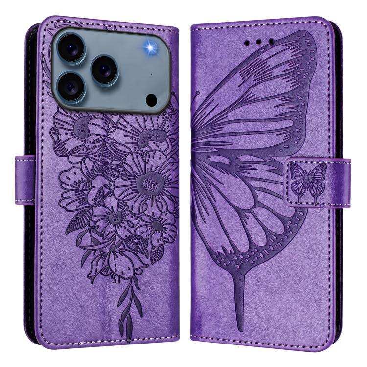 Embossed Butterfly Leather Phone Case MyMobile