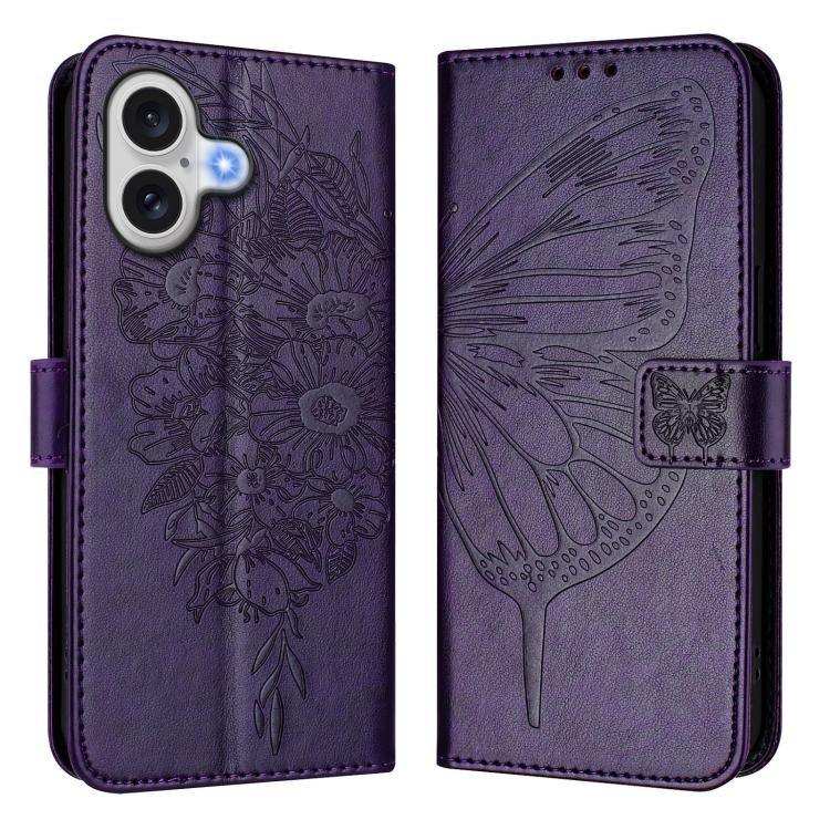 Embossed Butterfly Leather Phone Case MyMobile