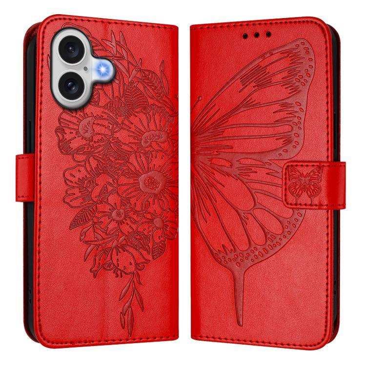 Embossed Butterfly Leather Phone Case MyMobile